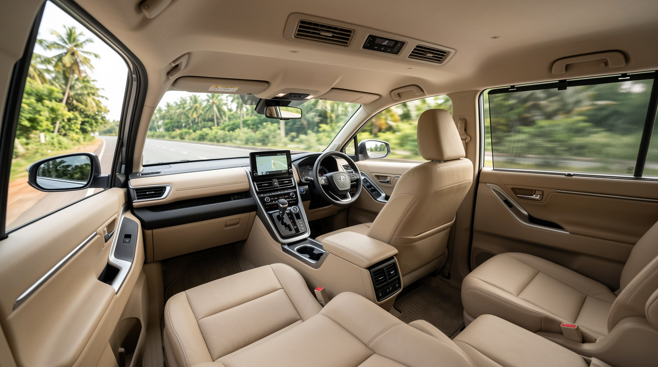 Taxi Interior Comfort